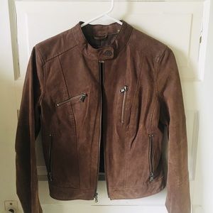 Levi’s leather moto jacket